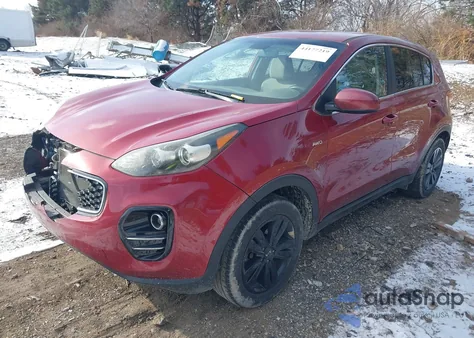 2017 Kia Sportage Lx из США, поврежденный, VIN KNDPMCAC1H7085592